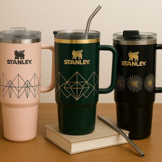 Elegant 40oz Stanley Tumblers – Premium Collection Display