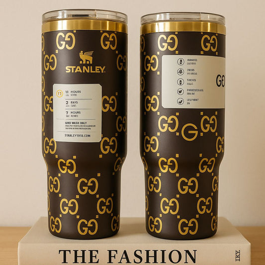 Gucci x Stanley 40oz Luxury Tumbler – Designer Insulated Cup for Hot & Cold Drinks